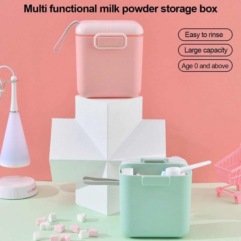 Dust-Proof Snacks Container PP Formula Dispenser Container Milk Powder Storage Box  Baby Feeding