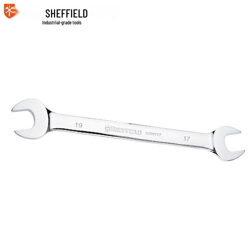 SHEFFIELD Metric Double Open End Wrench 17x19mm