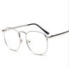 Diopter Sph 0 -0.5 -1 -1.5 -2 -2.5 -3 -3.5 -4 -4.5 Finished Myopia Glasses Oversize Metal Frame Prescription Glasses