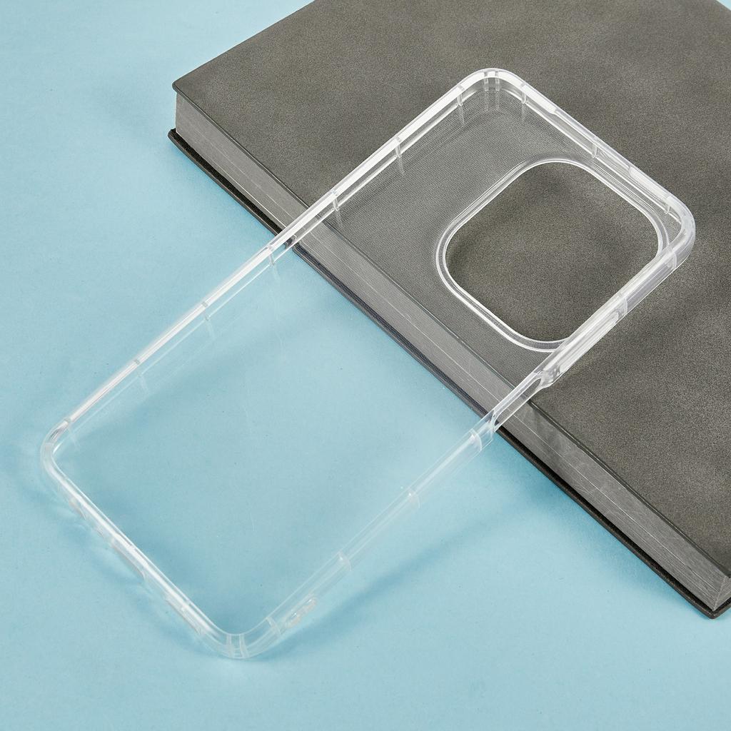 For Oppo A3x 5G/4G Case Transparent TPU Phone Back Cover Airbag Protection