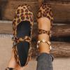 Double Buckle Red Ballet Flats Women 2026 Brand Designer Square Toe Mary Jane Shoes Woman Faux Suede Casual Shoes Female