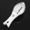Fast Remove Fish Skin Scraping Brush Plastic Scraper Kitchen Cleaning Fishes Knife(White)