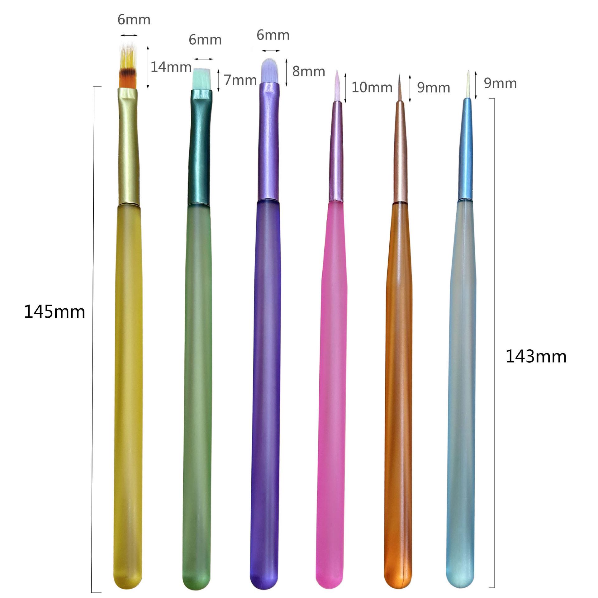 

Сверхтонкая кисть для нейл-арта Dopamine для гель-лака: Универсальный инструмент для рисования, живописи цветов и градиентного дизайна