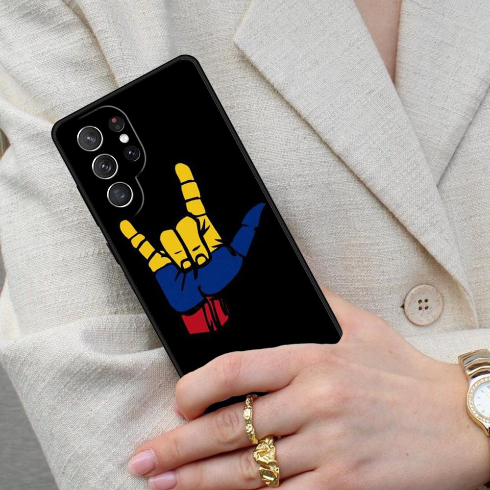 Colombia Flag SOFT Cell Phone Case for Samsung Galaxy S26 Ultra S25 S24 S23 S22 S21 S20 Note10 Cover