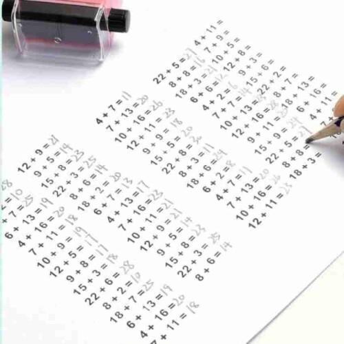 

Штамп дополнительного практического теста