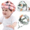 Casque de sécurité en maille dessin animé pour bébé et tout-petit Chapeau de protection pour la tête pour enfants pour la marche, le quatre pattes, les enfants qui apprennent à marcher Casquettes antichoc