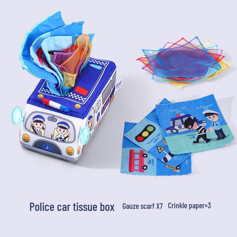 

Jollybaby Tissue Box Pulling Toy: Early Education & Grasp Training for Babies 3+ Months