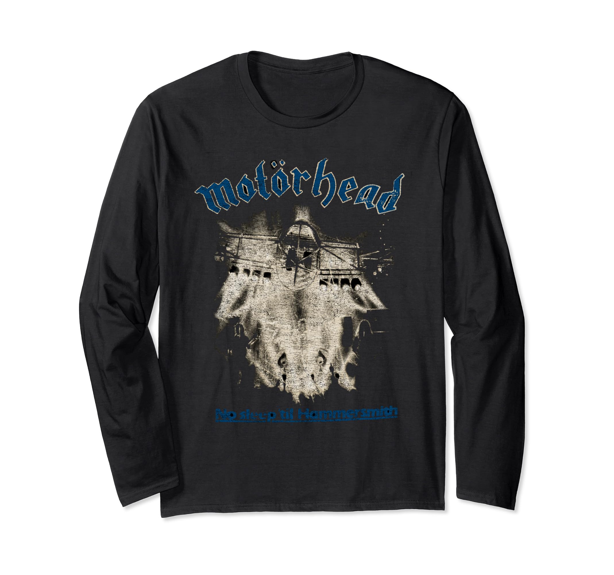 Motörhead - No Sleep Til Hammersmith Винтажная футболка с длинным рукавом