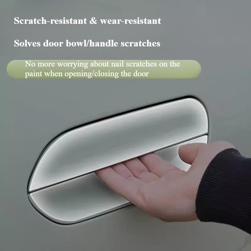 For Geely EX2 Proton Emas 5 Geome Star Wish 2025 2026 Door Handle Bowl Film Transparent Protective Sticker Anti Scratch Cover