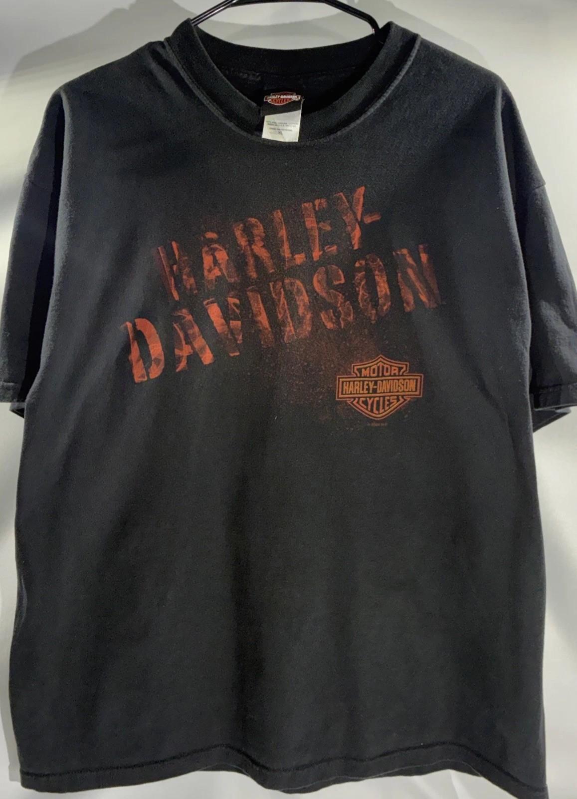 Harley Davidson Peterson’s South Miami FL T Shirt Mens XL Black 2007 Biker Tee Unisex T-Shirt XXXL