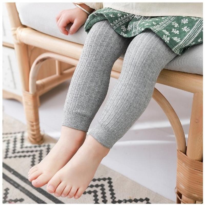 Stylish Girls Leggings Versatile Kids Elastic Tights Fashionable Elastic Pantyhose for Daily Outfits Outdoor Adventures