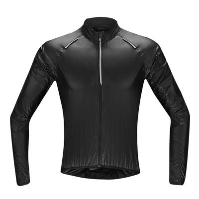 Santic Men's Long Sleeve Cycling Jacket, Windbreaker, Road Bike Jacket, Windproof, Lightweight, for Spring and Autumn