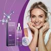 Peptidserum für das Gesicht, Kollagen-Feuchtigkeitsspendendes Gesichtsserum für Frauen Anti-Aging, Bietet Behandlung für feine Linien und Falten, Stärkt die Hautbarriere mit Vitamin B5