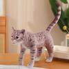 1Pc 35CM Simulation Pet Cat Plush Toys Internal Bracket Animal Dolls Stuffed Soft Orange Cat Grey Cat Rural Cat Toy