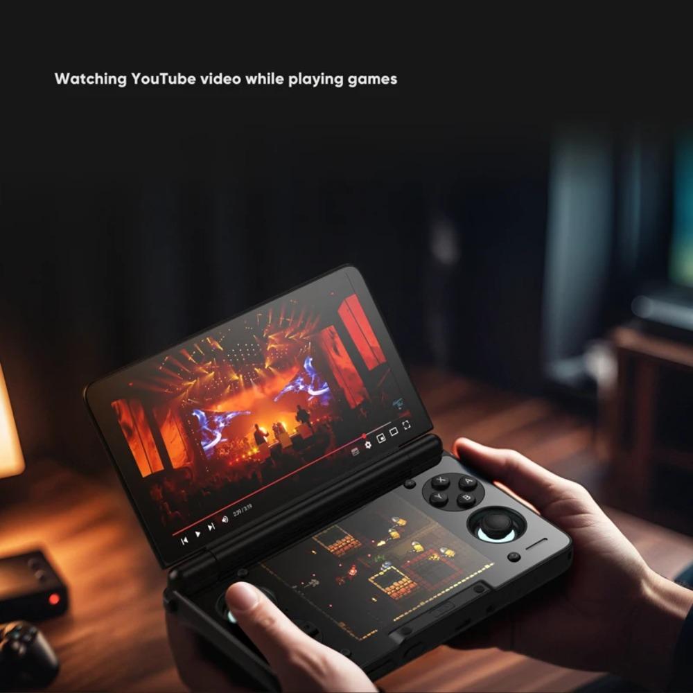 AYN THOR Handheld Game Console 6'' AMOLED 120Hz Main Screen 4K 60fps DP Output Snapdragon 8 Gen 2 Processor 27W Fast Charging