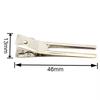 Professionelle Aluminium-Haarspange mit Entenschnabelform und langer Öffnung – Haarstyling-Werkzeug für Friseursalons – Abteilklammer – Styling-Haaraccessoire
