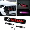 Lumini Decorative Auto LED Emblema Grilă Capotă Față Insignă Decorare Pentru Qashqai j11 j10 Juke X Trail t32 Tiida Leaf Versa