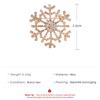Women Brooch Lady Pins Crystal Rhinestones Large Snowflake Brooch Clasp Jewelry Clothing Decoration