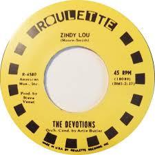 

7inch Record DEVOTIONS - Zindy Lou R4580 Roulette US Soul/Funk Used