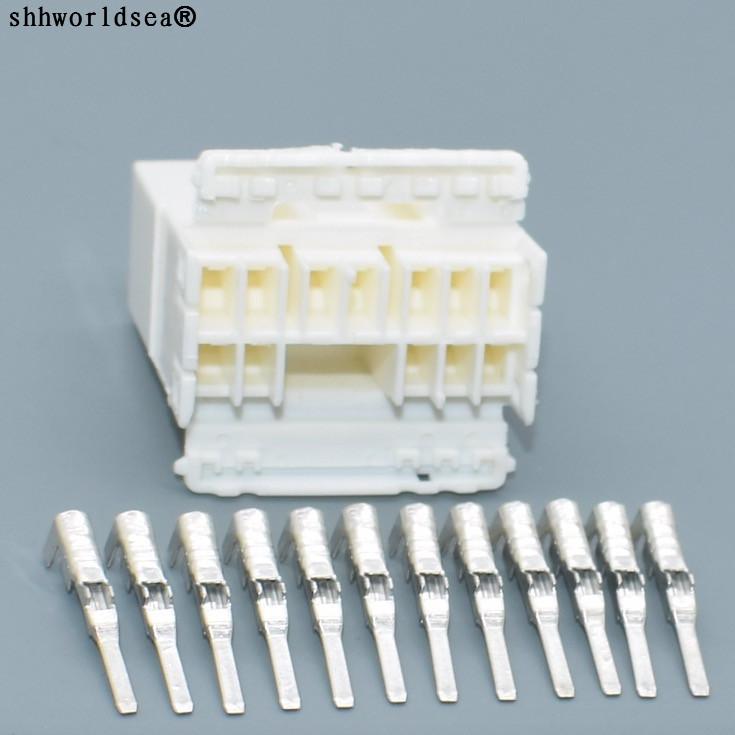 

worldgolden 12pin 1.8mm auto plastic cable housing plug wire harness Elevator Accessories connector 173851-1 1sets