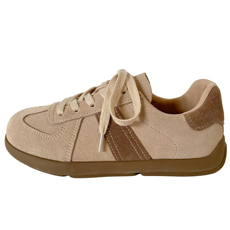 

LZ6050 коровья кожа/латексная стелька/платформа уродливые милые туфли для моральной подготовки женские туфли для скейтбординга повседневные гонконгские туфли взрыв 2024 новые модели 40 хаки