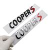 Black 3D Electroplated CooperS Emblem for BMW MINI Rear