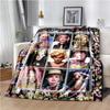 Marilyn Monroe Blanket, Office Lounge Sofa Blanket, Home Air Conditioning Multifunctional Blanket for Warmth and Birthday Gift