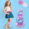 Children's Cartoon Trolley Backpack with Spine Protection - Lightweight & Multifunctional Schoolbag