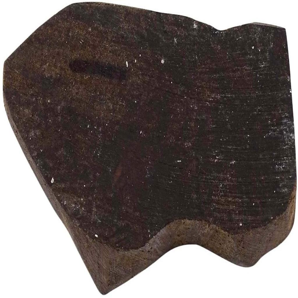 Decorative Wood Printing Block Indian Wooden Brown Hand Carved Textile