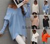 Winter New Commuter Solid Color Sweater Women's Knitted Sweater Fashion Women's Top Sweater Women
