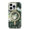 Etui do iPhone 14 Pro Max Guess Jungle MagSafe Zielone