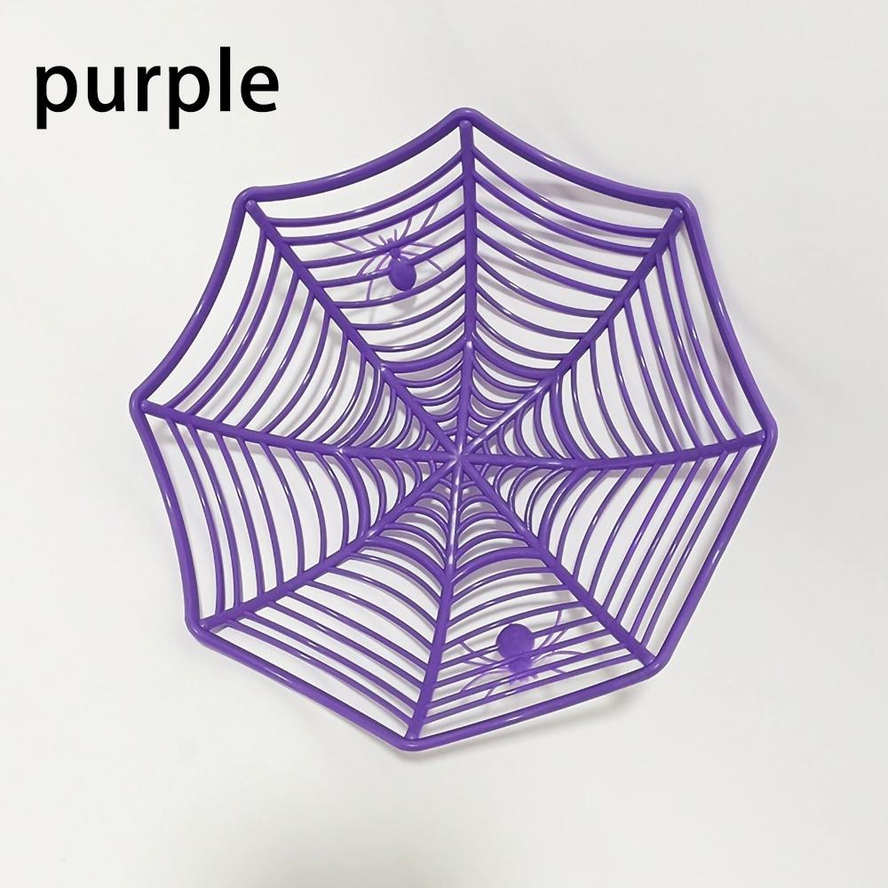 

Хэллоуин Паутина Десертная корзина Хэллоуин Вечеринка Декор 2025 Конфетница Дом с привидениями Сладости или жизнь Вечеринка Принадлежности Поднос для закусок