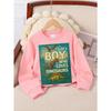 Kids Sweatshirt,Dinosaur Lover Crew Neck Fashion Sweatshirt, Autumn and Winter Kids Top, Children's Sweatshirt