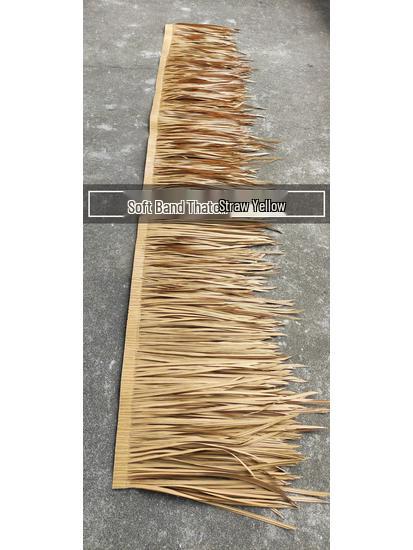 Simulated Fur Thatched Roof Roll for Gazebos and Houses