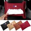 1Pcs Car Tissue Box Holder Sun Visor Seat Back Car Accessories For F30 F01 F10 F35 F15 F16 F18 E39 E46 E90 E36 E60 X3 X5 X6
