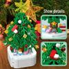 Drill Horse 103E-1 Christmas Tree Building Blocks Toy – Children's Desktop Ornament, Festive Gift