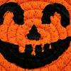 Halloween Kitchen Tableware Pumpkin Cotton Rope Coaster, Handwoven Placemat with Funny Face, Iron Reusable Drink Coasters Craft Table Mat for