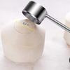 Wooden Handle Coconut Opener Tools Stainless Steel Coconut Puncher  Fruit Opening