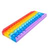 Desktop Sensory Toy Bubble Elimination Pressure Keyboard Shape Puzzle Game Toy