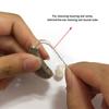 1/3/5Pcs Mini Cleaning Brushes Hearing Aid Tube Cleaner Vent Brush Cleaner Earhook Cleaner Hearing Aid Tube Cleaning Tools