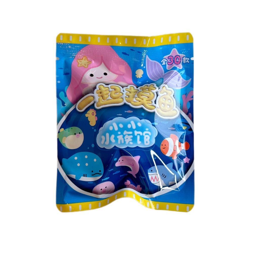 

Милые морские животные Блайнд-бокс Сильный магнит Плюшевые украшения Блайнд-бокс Домашний декор Random