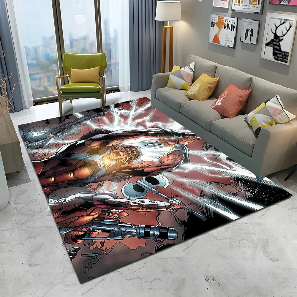 He Man Masters of The Universe Carpet Rug for Home Living Room Bedroom Sofa Doormat Decor,kids Play  Area Rug Non-slip Floor Mat