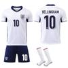 Cupa Europeană Anglia Nr. 10 Tricou Bellingham Acasă Echipa Națională 7 Saca 9 Kane Tricou de Fotbal