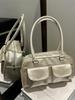 Trendy 2025 Korean Style Women's Autumn Handheld Square Shoulder Bag