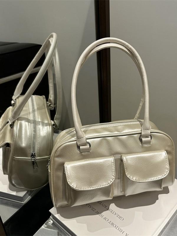 Trendy 2025 Korean Style Women's Autumn Handheld Square Shoulder Bag