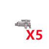 MOC War Building Blocks Movie Characters Soldier Weapons Accessories Rifle Heavy Demolition Pistol Mini Brick Gift Toy X018 DIY