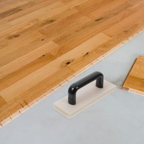 HOMSFOU Tapping Block with Handle, Heavy Duty Hammer - Flooring Installation Tool for Fabricating and DIY Flooring Projects