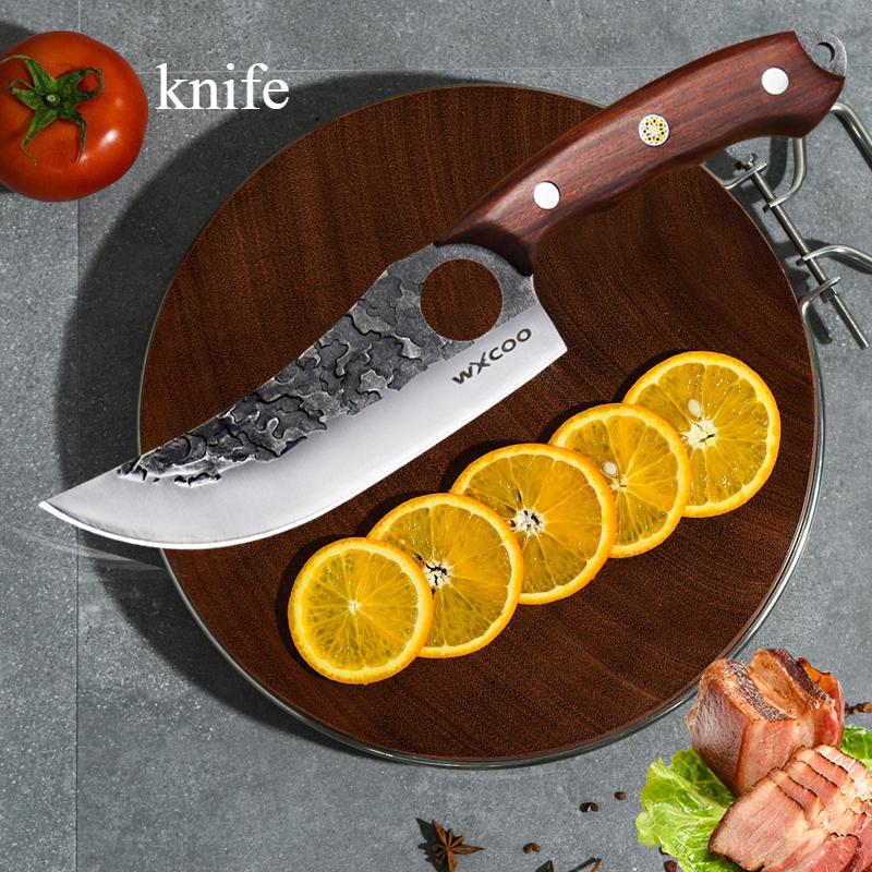 Barbecue Meat Knife Meat Knife Convenient and Durable Kitchen Knife Killing Fish Chopping Chopping Meat Slicing Knife