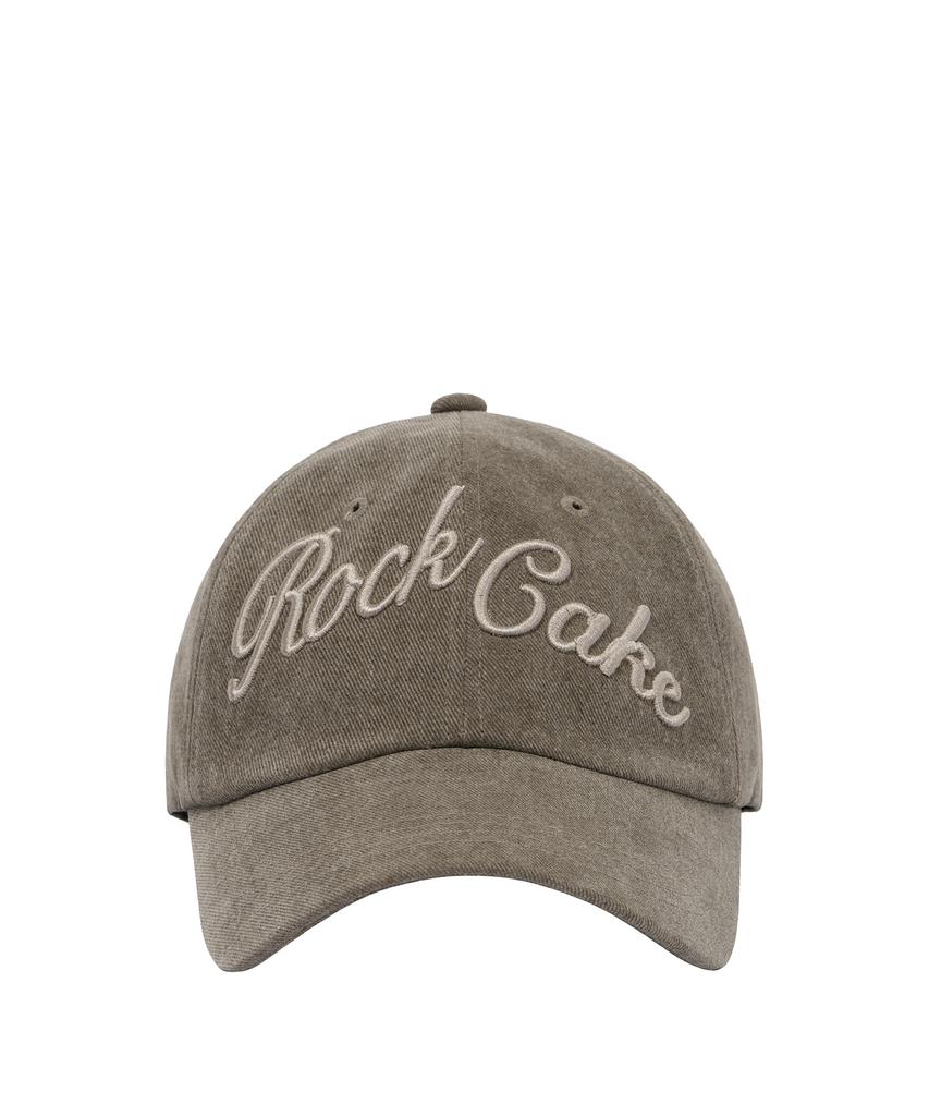 ROCKCAKE Script Pigment Ball Cap - Khaki