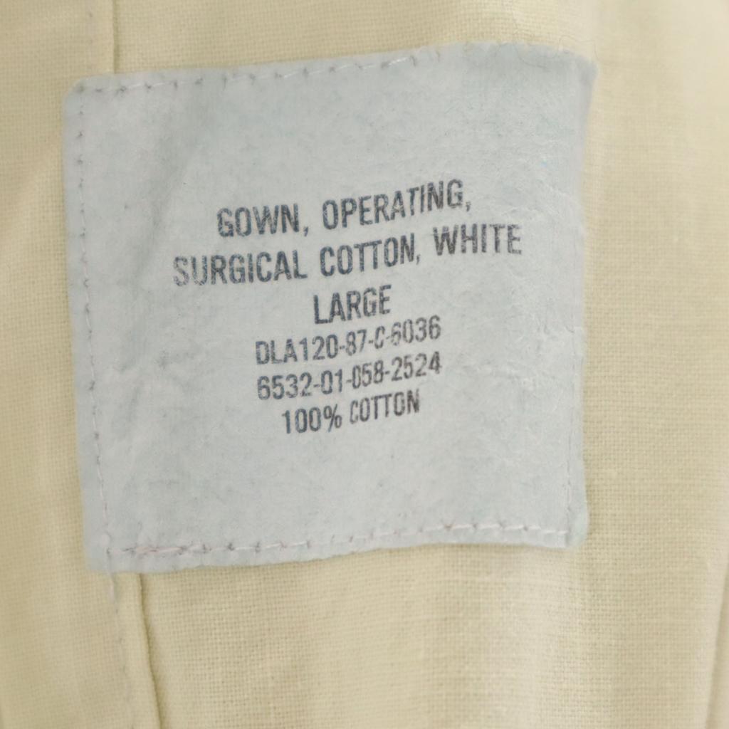 US ARMY lata 80. DLA Suknia płaszcz L ecru Męski Używany